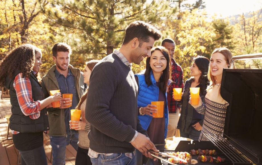 Asado la familia carbón Ecotok 